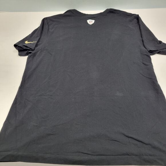 The Nike Tee Dri-Fit Men's Black New Orleans Saints T Shirt Size XL 110224-0955 - Picture 5 of 6